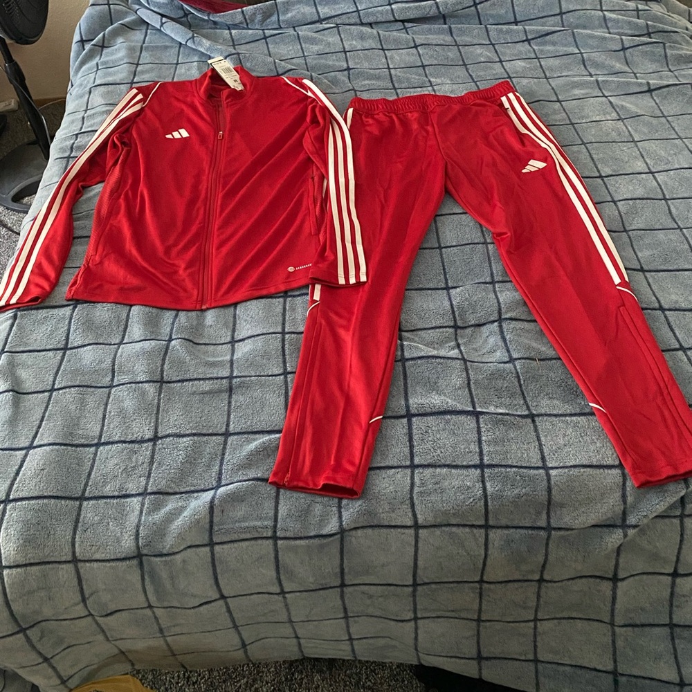 NWT Adidas tracksuit jacket and pants